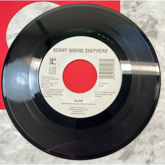 Kenny Wayne Shepherd Alive / Hey What Do You Say 45 Blues Rock 1997 Reprise - Picture 4 of 6